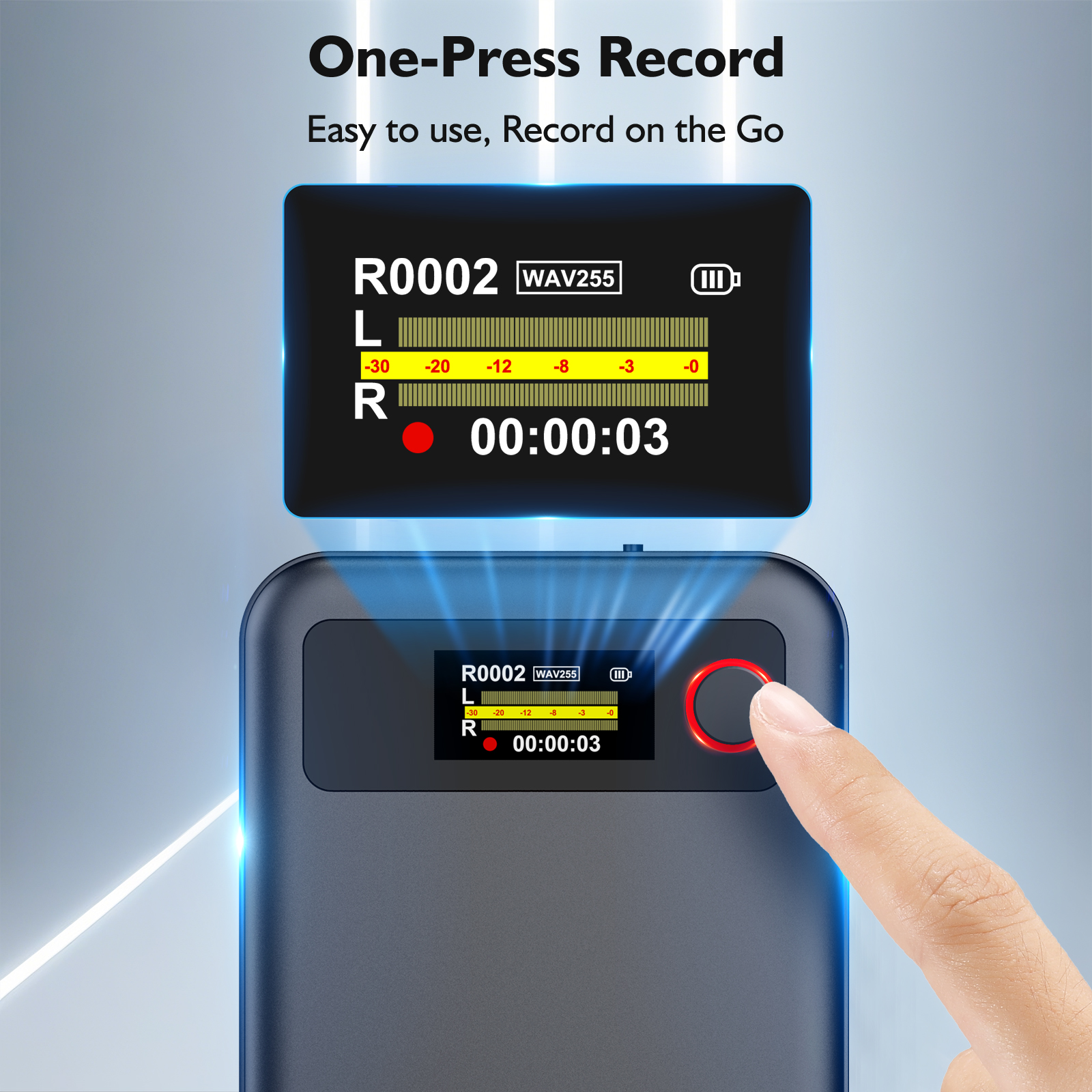 AI Voice Recorder L816 with Transcribe&Summarize ChatGPT AI Note Taker for Calls Lecture Interview