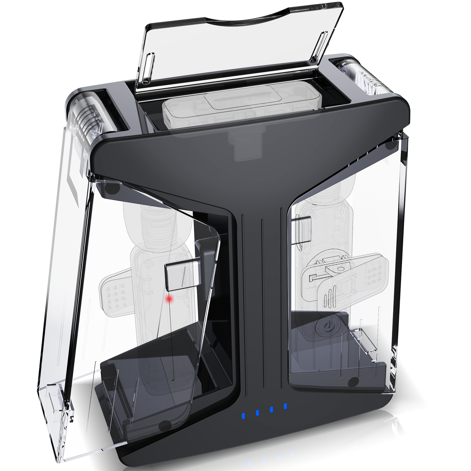 Storage and Charging Case Compatible with MAYBESTA, Leettus,Mini Mic pro,Caiord,JUDKIOM,SmaFun,HEHOTTC,Kdewere,Gicorino Wireless Mini Lavalier Lapel Microphone